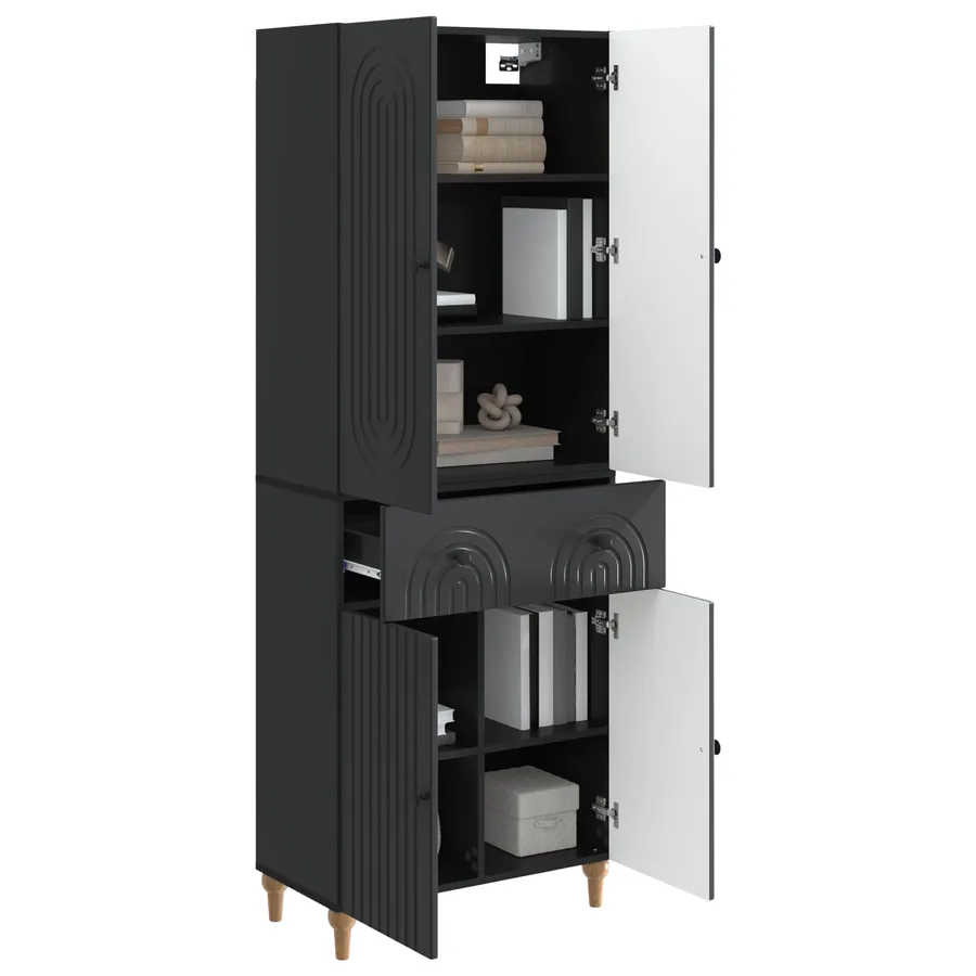 Ensemble de Meubles 2 pcs 66 x 34,5 x 90 cm Bois d'ingénierie - 3