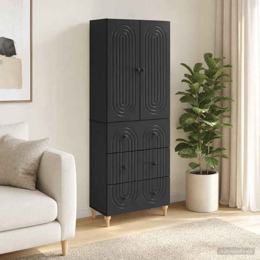 Ensemble de Meubles 2 pcs 66 x 34,5 x 90 cm Bois d'ingénierie