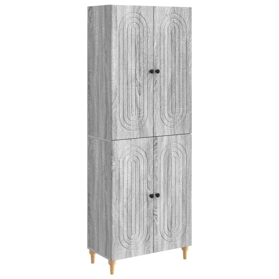 Ensemble de Meubles 2 pcs 66 x 34,5 x 90 cm Bois d'ingénierie - 2