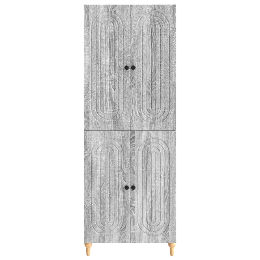 Ensemble de Meubles 2 pcs 66 x 34,5 x 90 cm Bois d'ingénierie - 5