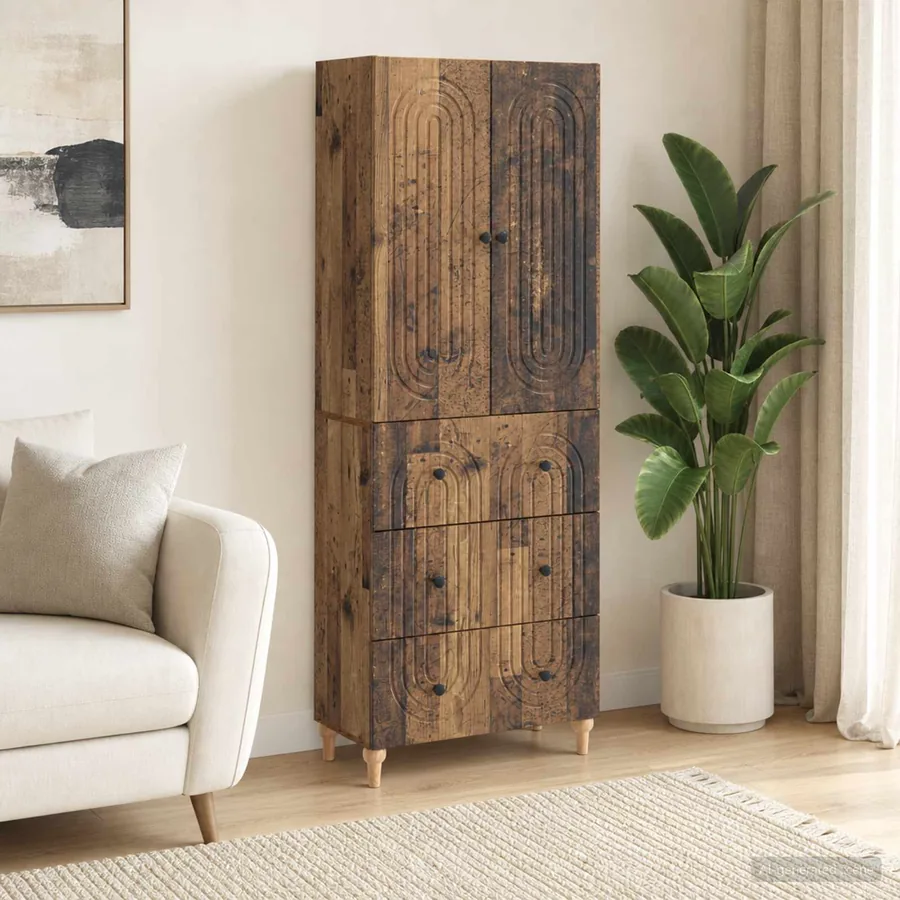 Ensemble de Meubles 2 pcs 66 x 34,5 x 90 cm Bois d'ingénierie