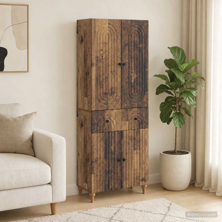 Ensemble de Meubles 2 pcs 66 x 34,5 x 90 cm Bois d'ingénierie