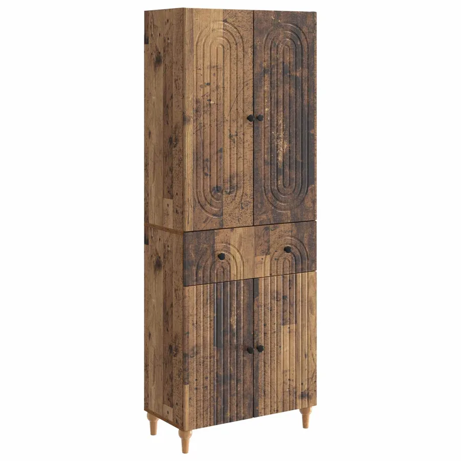 Ensemble de Meubles 2 pcs 66 x 34,5 x 90 cm Bois d'ingénierie - 2