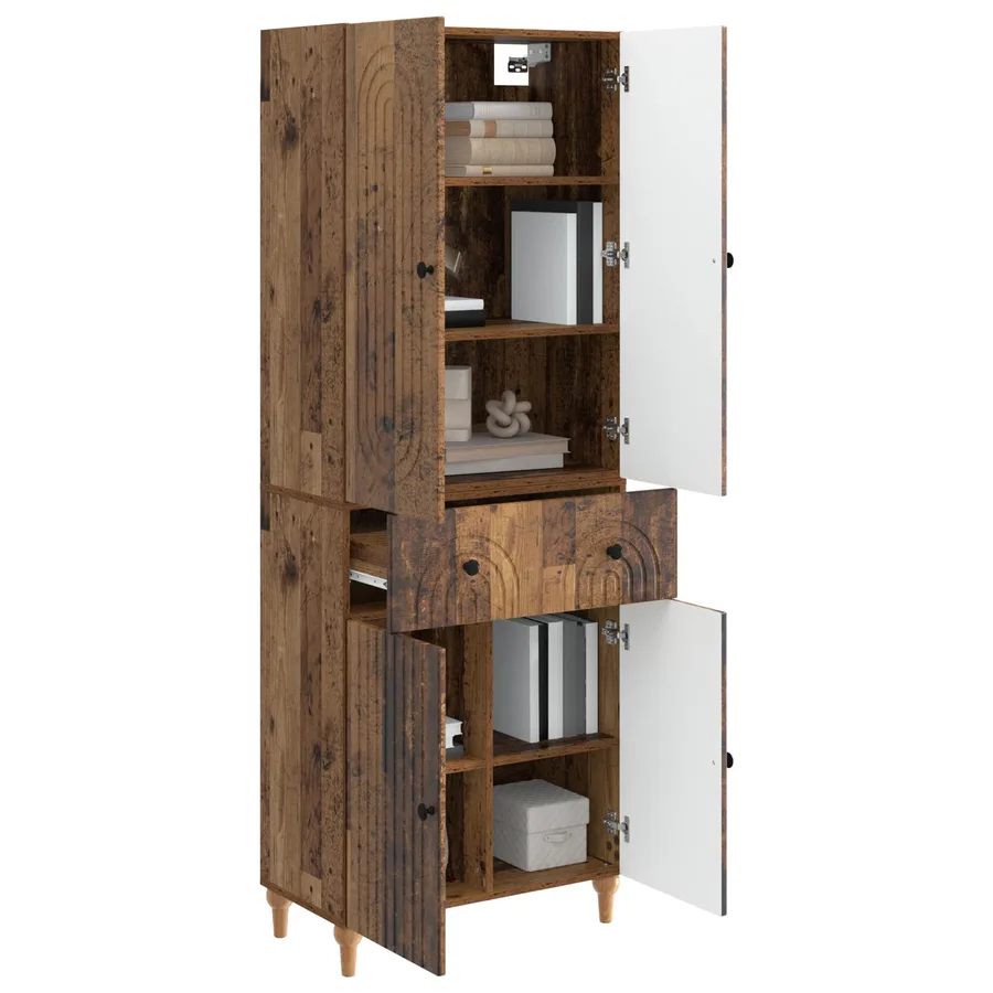 Ensemble de Meubles 2 pcs 66 x 34,5 x 90 cm Bois d'ingénierie - 3