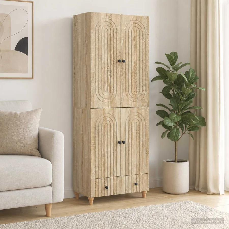 Ensemble de Meubles 2 pcs 66 x 34,5 x 95 cm Bois d'ingénierie