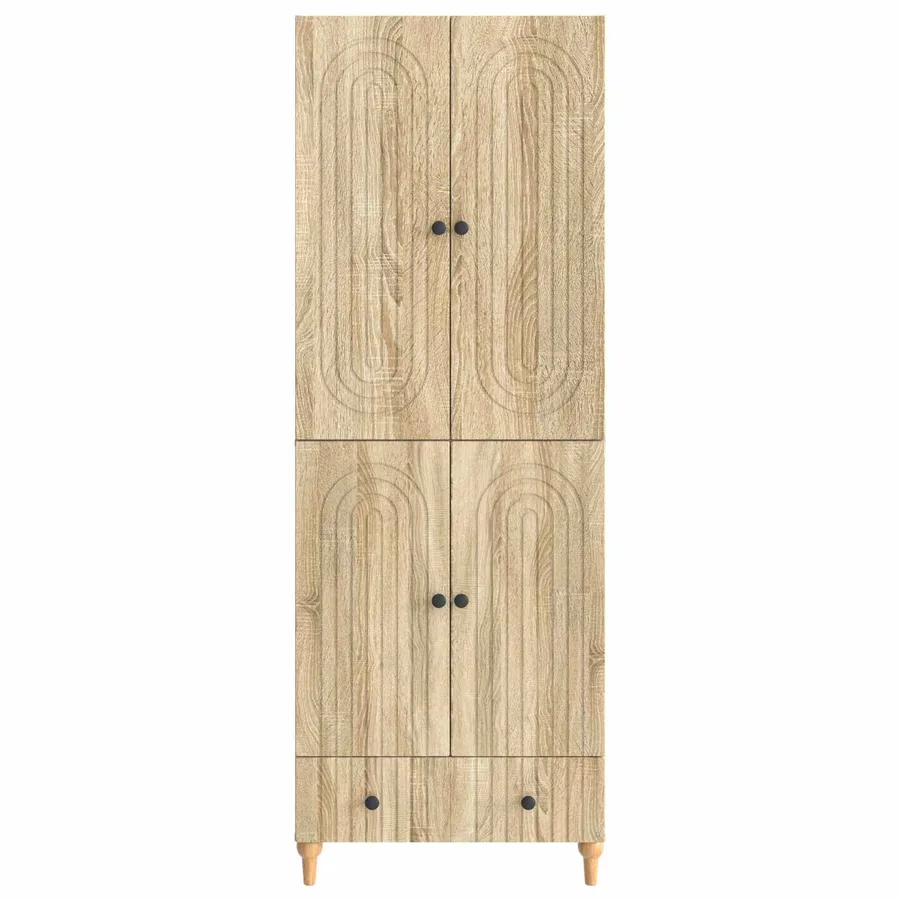 Ensemble de Meubles 2 pcs 66 x 34,5 x 95 cm Bois d'ingénierie - 5