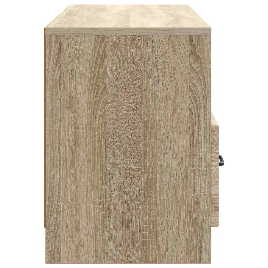 Meuble TV Chêne Sonoma 102 x 34,5 x 47 cm Bois d'ingénierie - 7