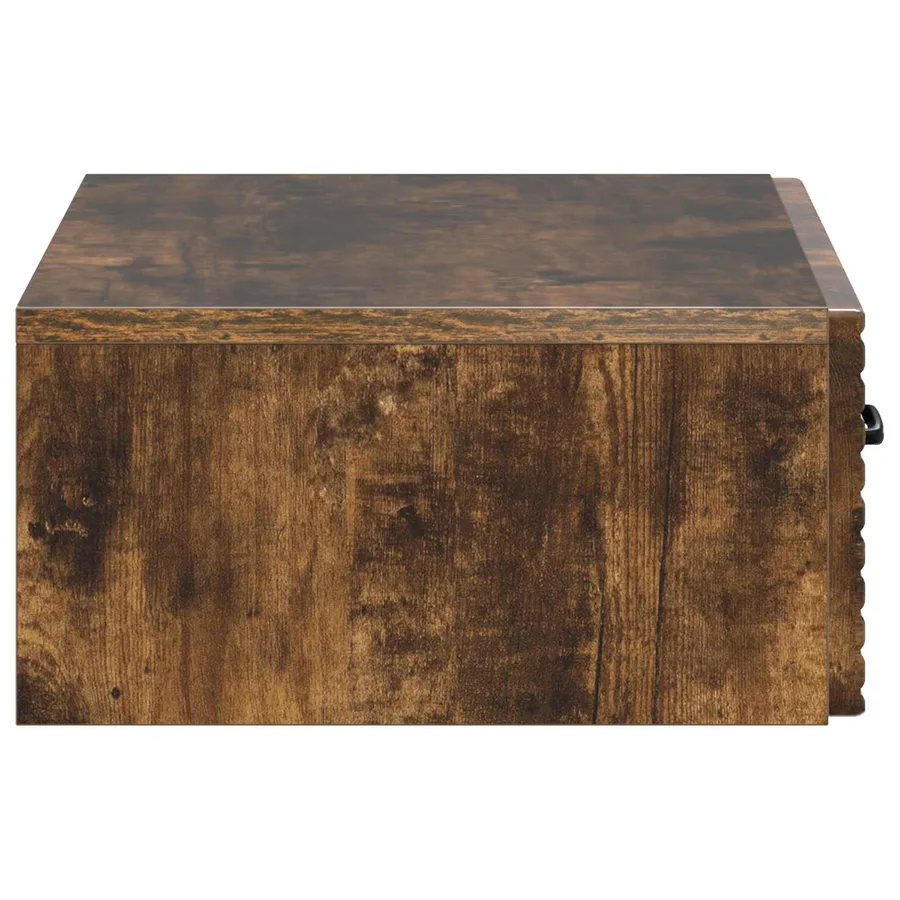 Table d'appoint murale Chêne fumé 59 x 34,5 x 17 cm - 6