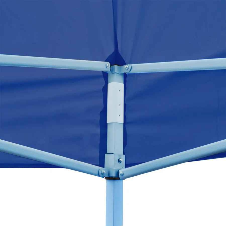 Tente de fête Bleu 291 x 580 x 315 cm Tissu Oxford - 8