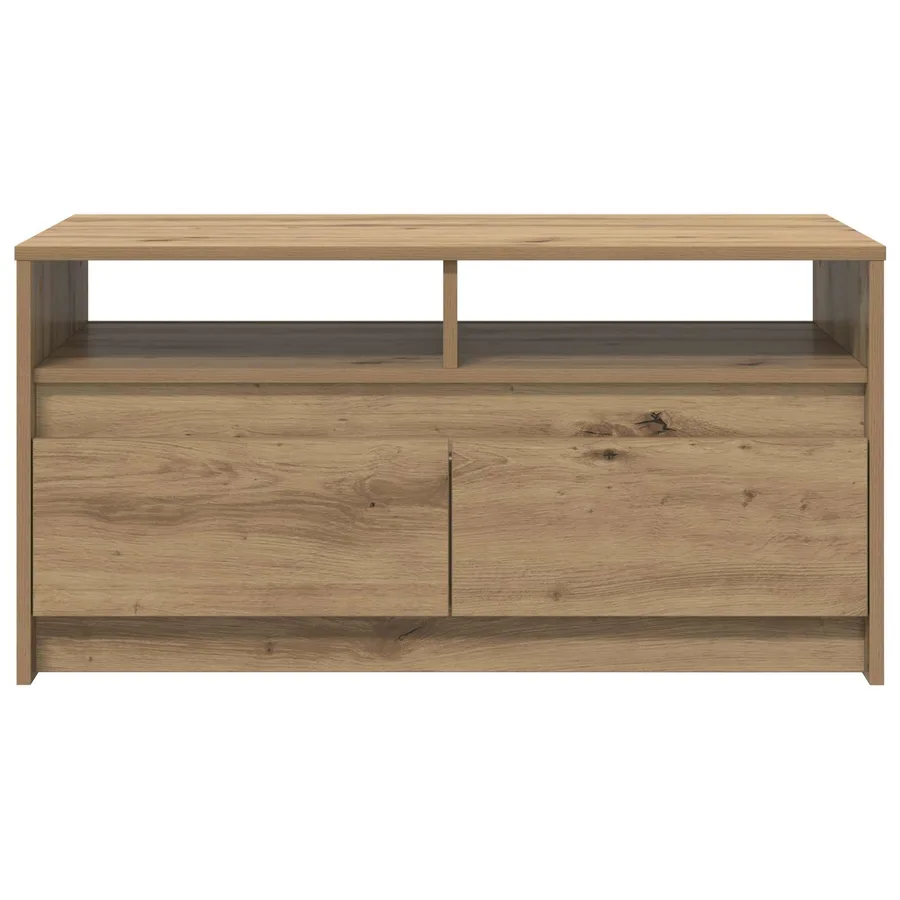 Table basse Chêne artisan 90 x 50 x 45 cm Bois d'ingénierie - 7
