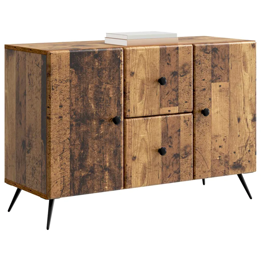 Buffet Bois ancien 89 x 34,5 x 60 cm Bois d'ingénierie - 3