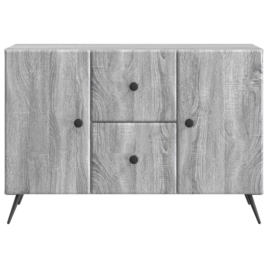 Buffet Sonoma gris 89 x 34,5 x 60 cm Bois d'ingénierie - 6