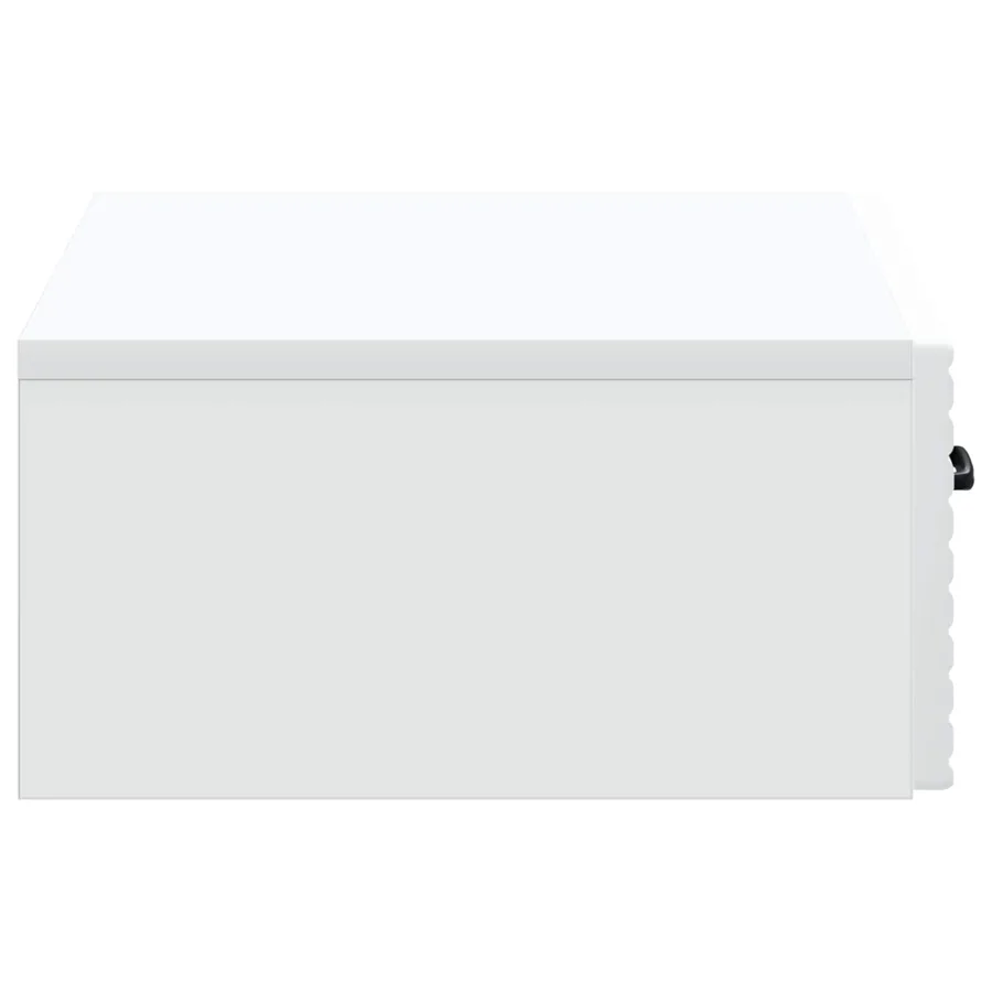 Table d'appoint murale Blanc 59 x 34,5 x 17 cm - 6