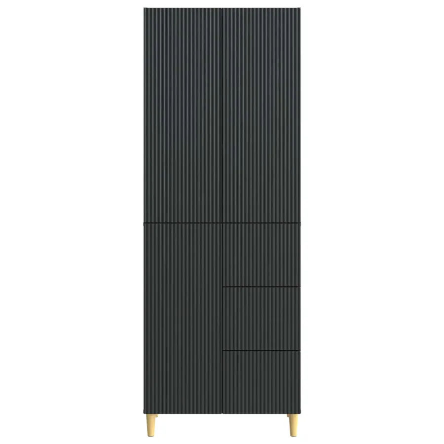 Ensemble de Meubles 2 pcs 66 x 34,5 x 90 cm Bois d'ingénierie - 5