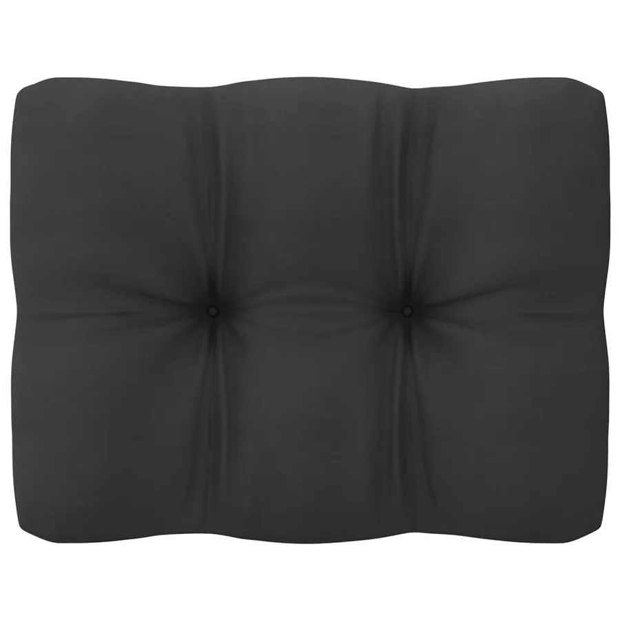 Salon de jardin 7 pcs avec coussins Bois de pin massif - 7