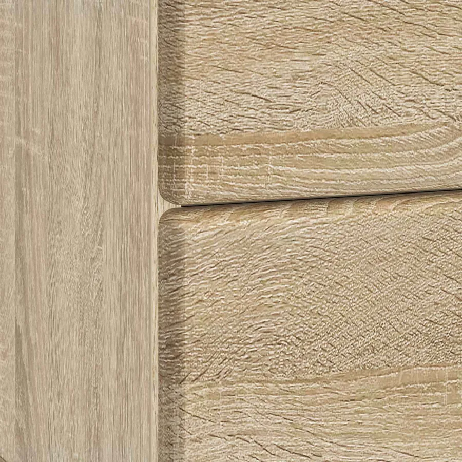Cabinet de chevet 2 pcs Chêne Sonoma 43 x 34,5 x 47,5 cm - 8