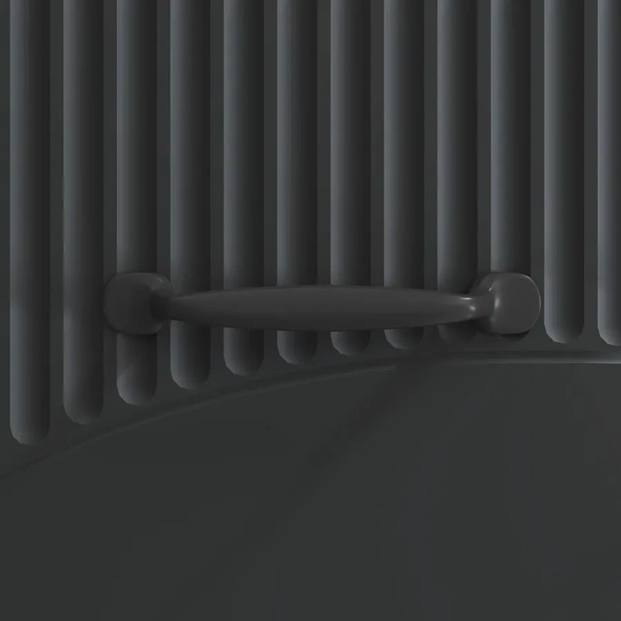 Meuble TV avec tiroir Noir 147 x 34,5 x 27 cm Bois d'ingénierie - 10