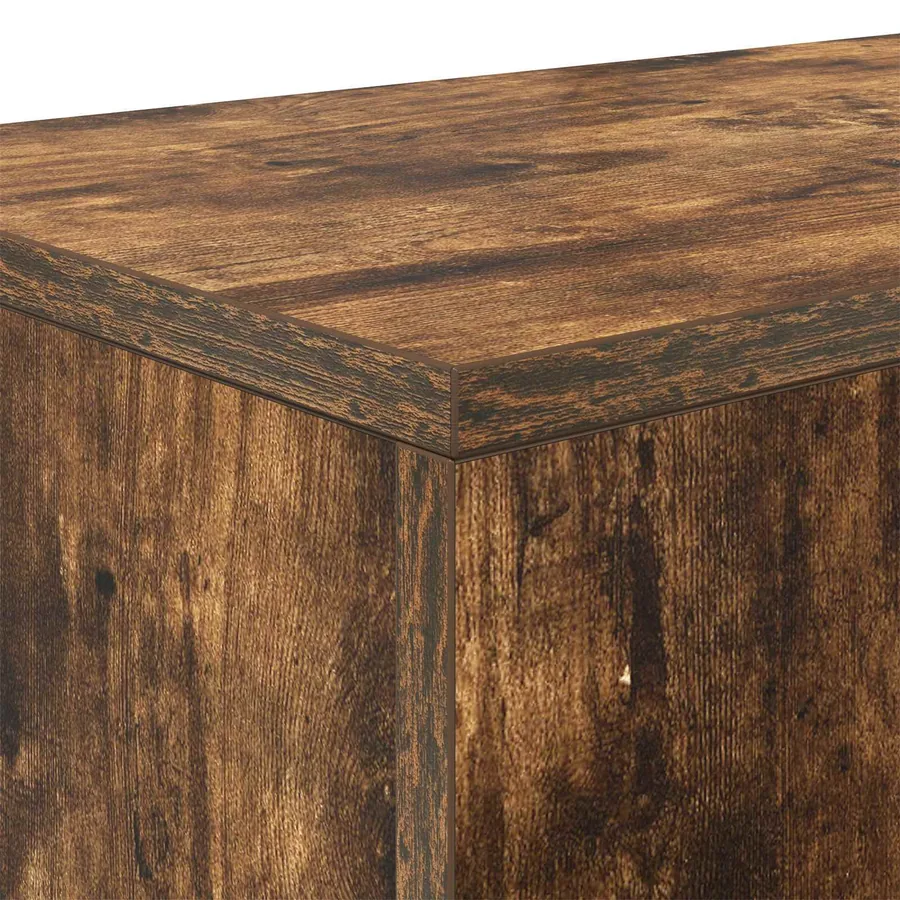 Table console 82 x 29 x 74 cm Marron - 8