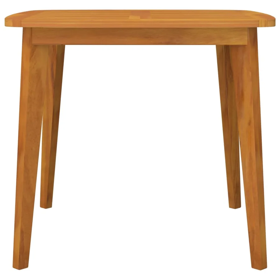 Table de jardin 85x85x75 cm Bois d'acacia solide - 3