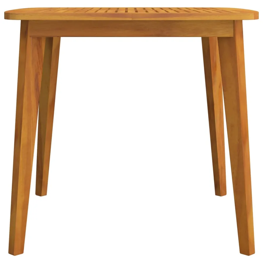 Table de jardin 85x85x75 cm Bois d'acacia solide - 4