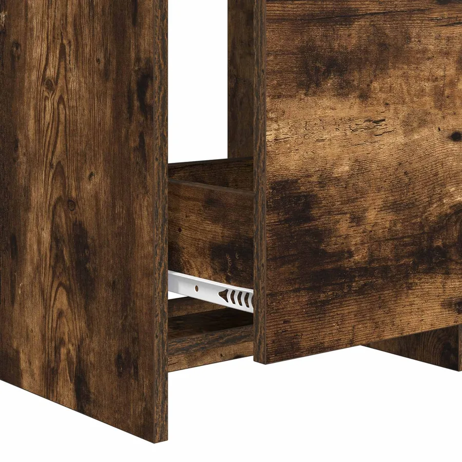 Ensemble de mobilier de salle de bain Chêne fumé - 10