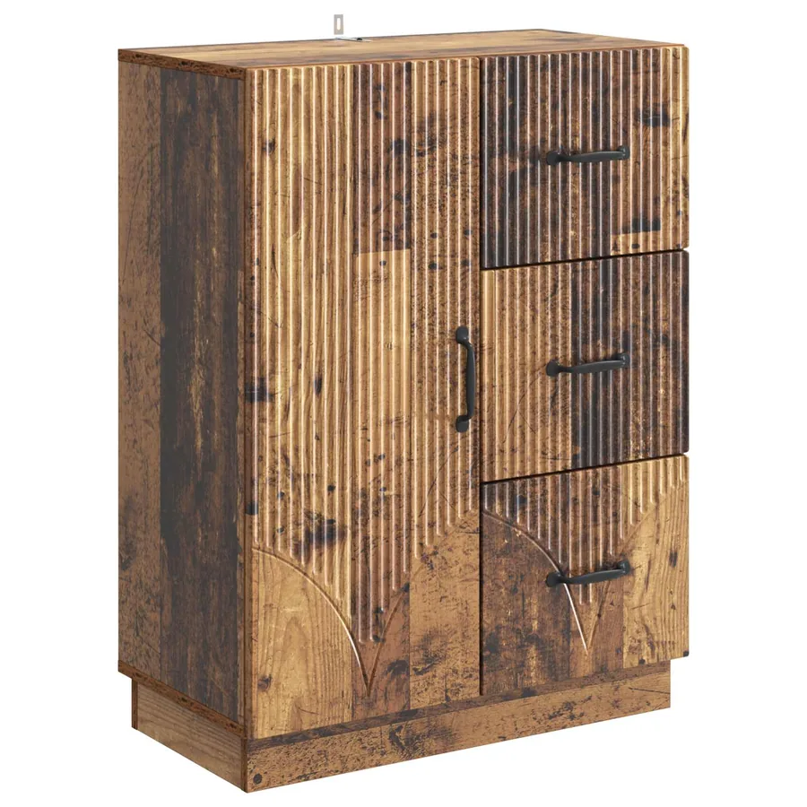 Buffet Bois ancien 66 x 34,5 x 87 cm Bois d'ingénierie - 2