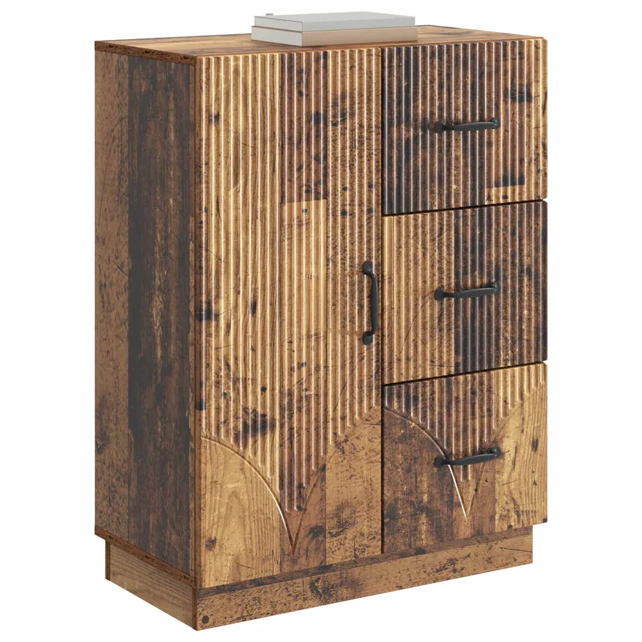 Buffet Bois ancien 66 x 34,5 x 87 cm Bois d'ingénierie - 3