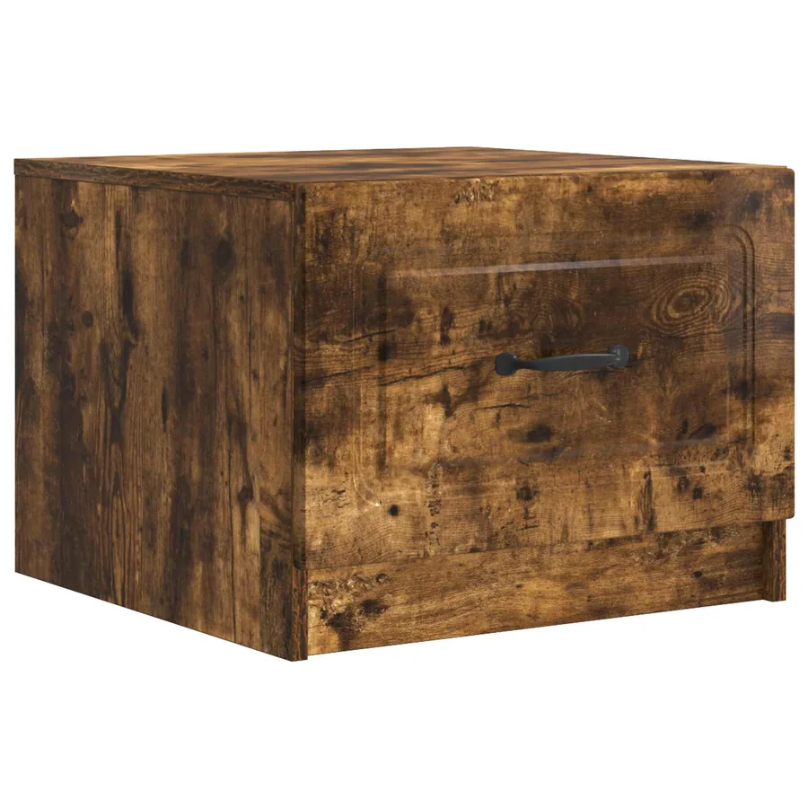 Table basse Chêne fumé 49 x 50 x 37 cm Bois d'ingénierie - 2