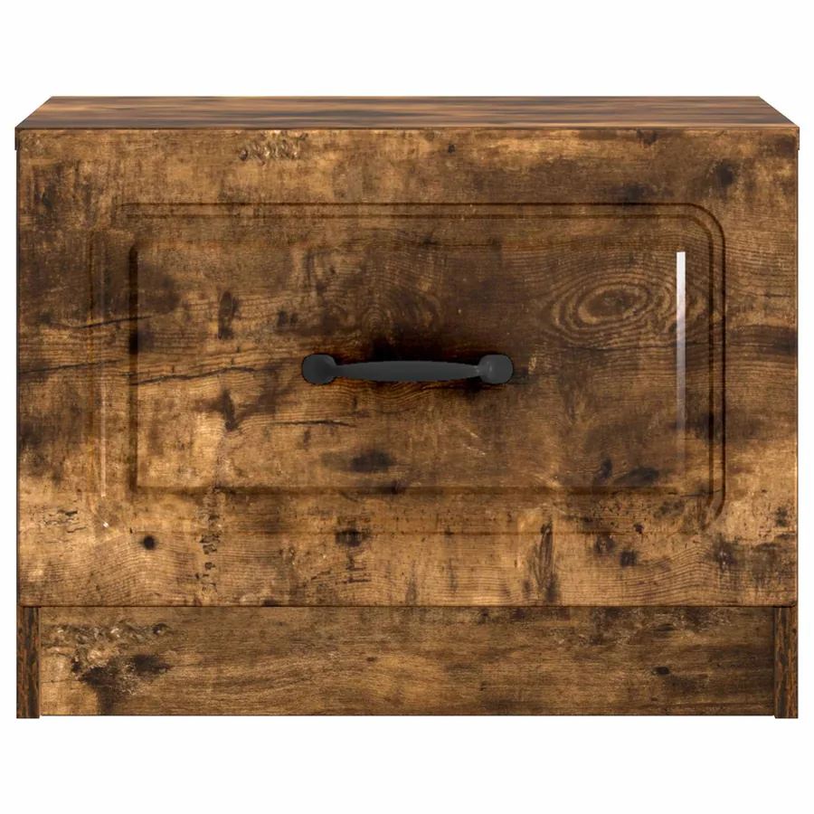 Table basse Chêne fumé 49 x 50 x 37 cm Bois d'ingénierie - 5