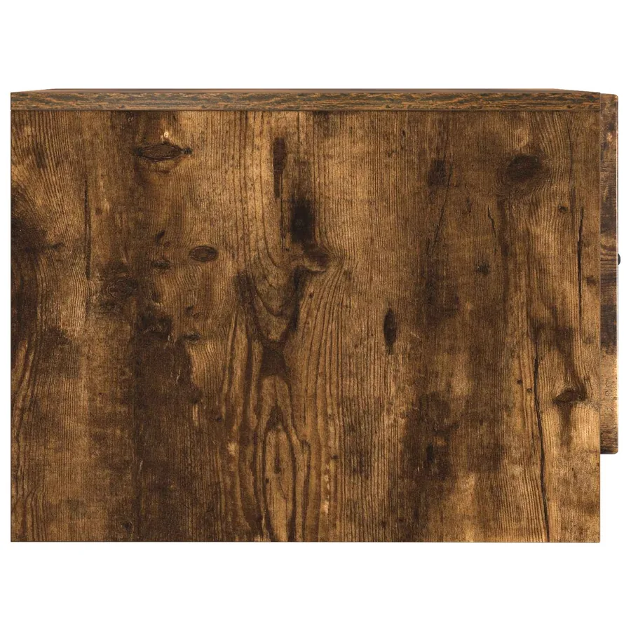 Table basse Chêne fumé 49 x 50 x 37 cm Bois d'ingénierie - 6