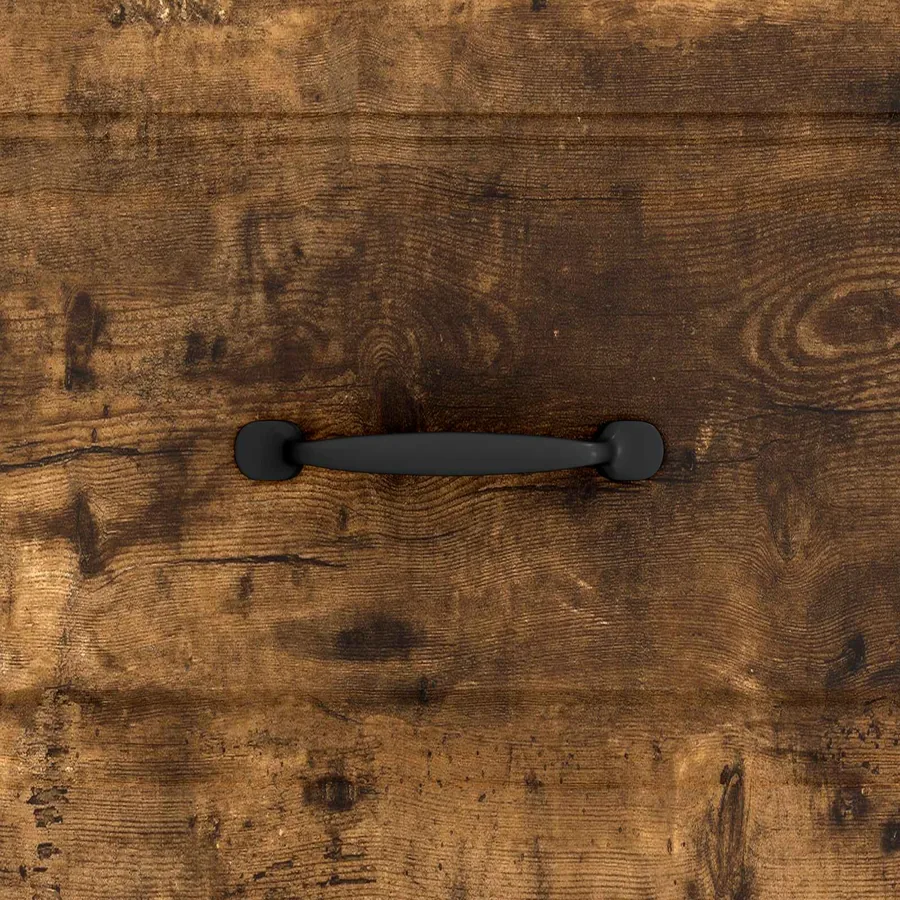 Table basse Chêne fumé 49 x 50 x 37 cm Bois d'ingénierie - 9