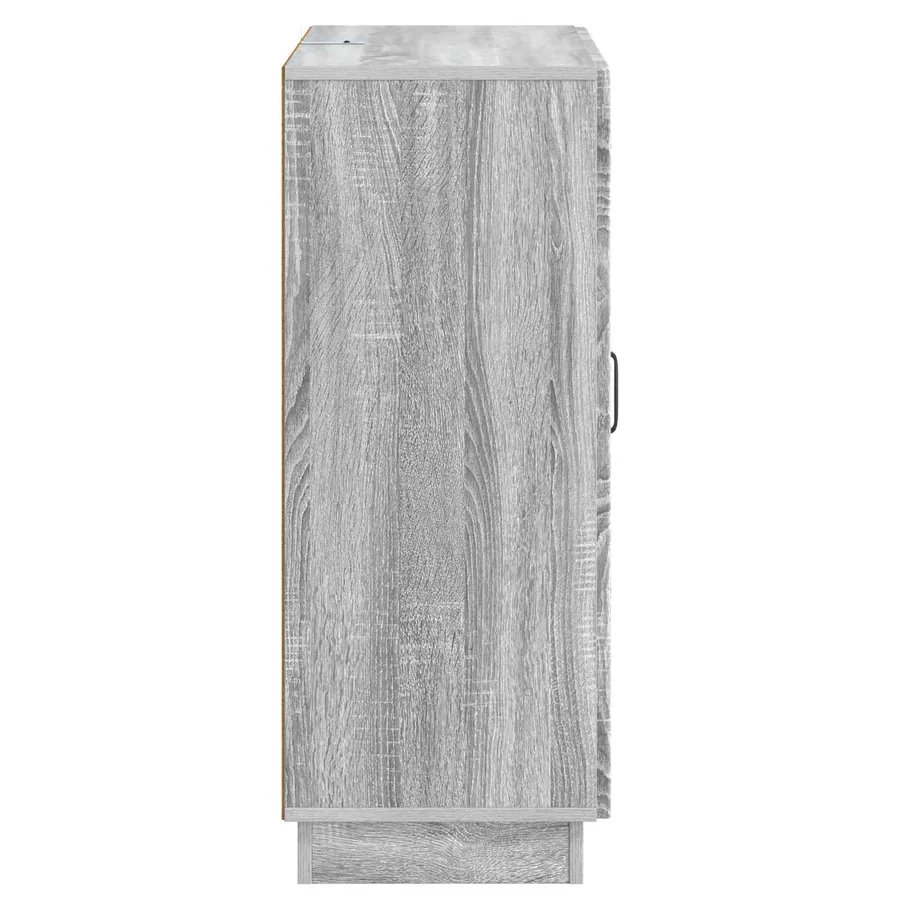 Buffet Sonoma gris 66 x 34,5 x 87 cm Bois d'ingénierie - 7