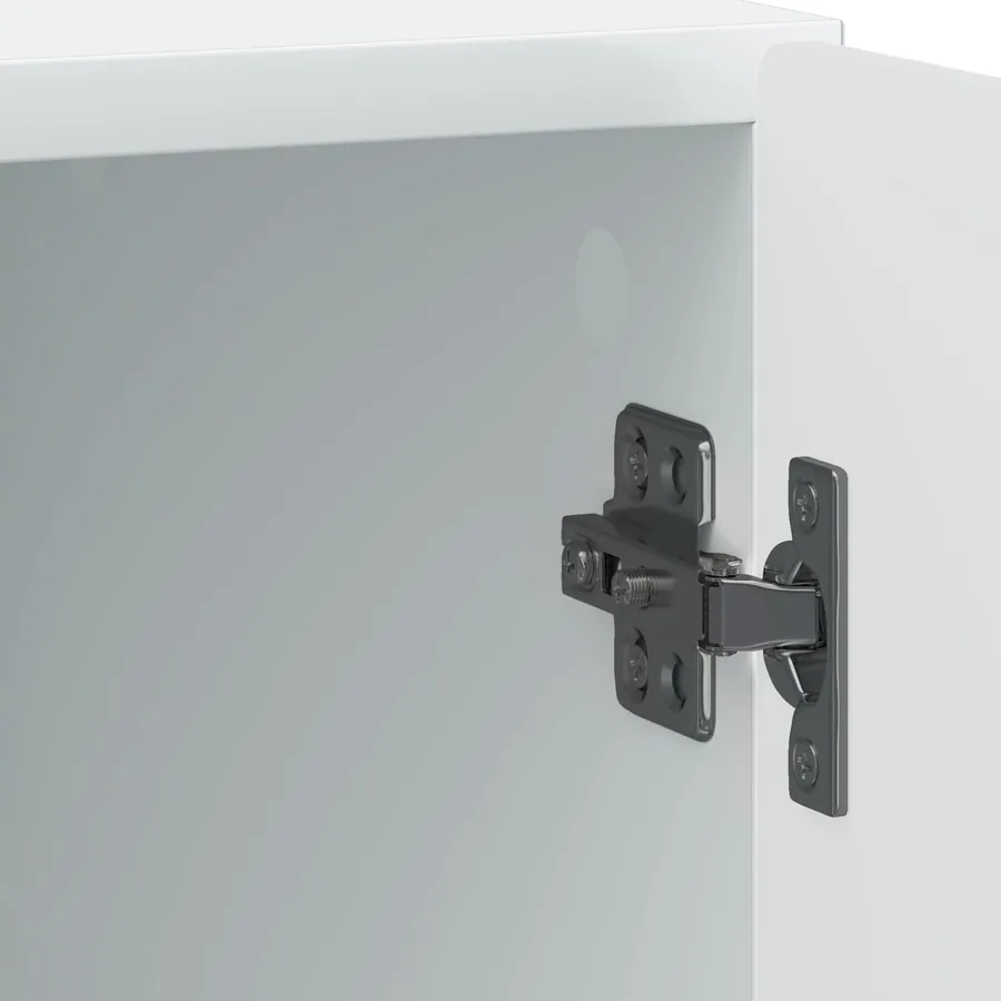Cabinet de chevet 2 pcs Blanc 43 x 34,5 x 50 cm - 11