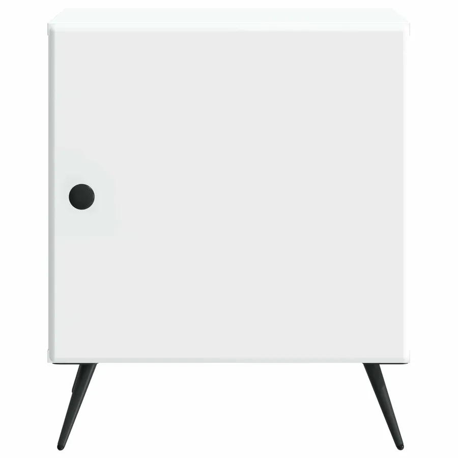 Cabinet de chevet 2 pcs Blanc 43 x 34,5 x 50 cm - 7