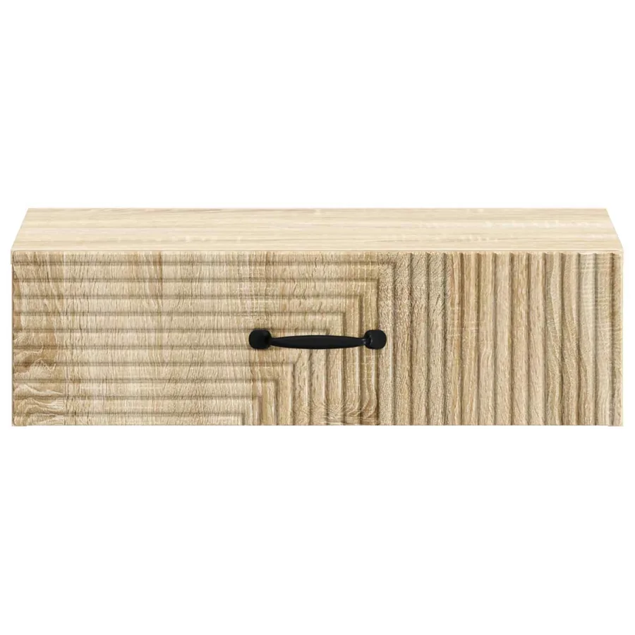 Table d'appoint murale Chêne Sonoma 59 x 34,5 x 17 cm - 5