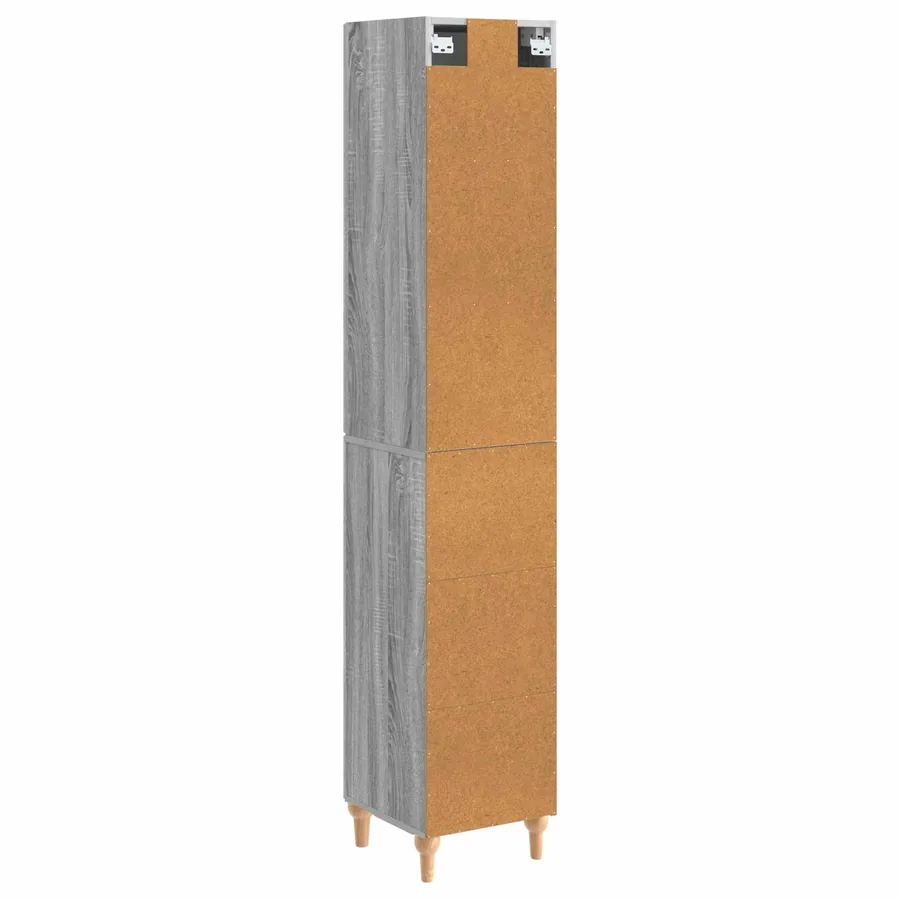 Ensemble de Meubles 2 pcs 33 x 34,5 x 90 cm Bois d'ingénierie - 7