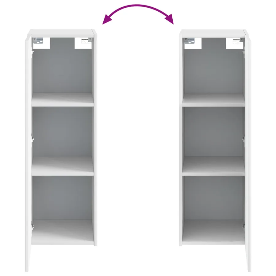 Ensemble de mobilier de salle de bain 6 pcs Blanc - 14