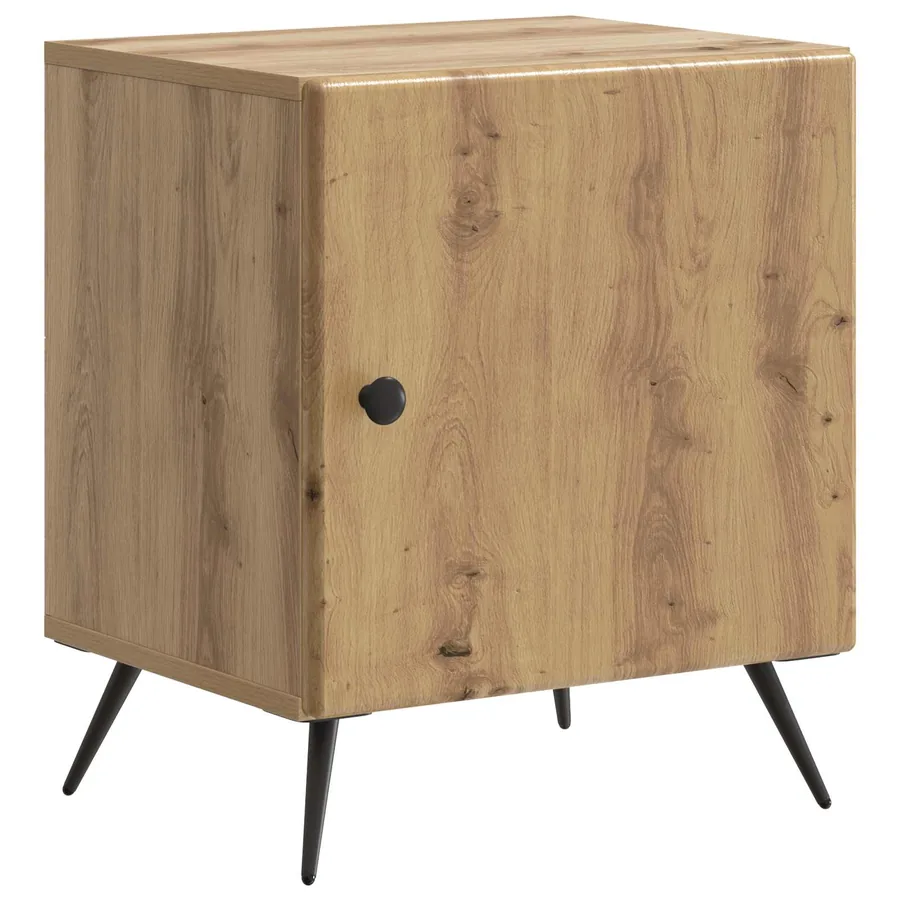 Cabinet de chevet Chêne artisanal 43 x 34,5 x 50 cm - 2