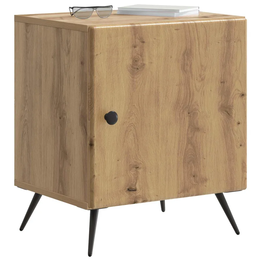 Cabinet de chevet Chêne artisanal 43 x 34,5 x 50 cm - 3
