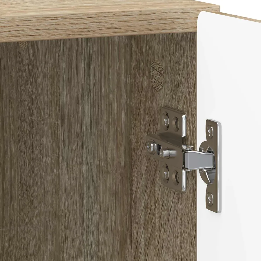 Cabinet de chevet 2 pcs Chêne Sonoma 43 x 34,5 x 50 cm - 11