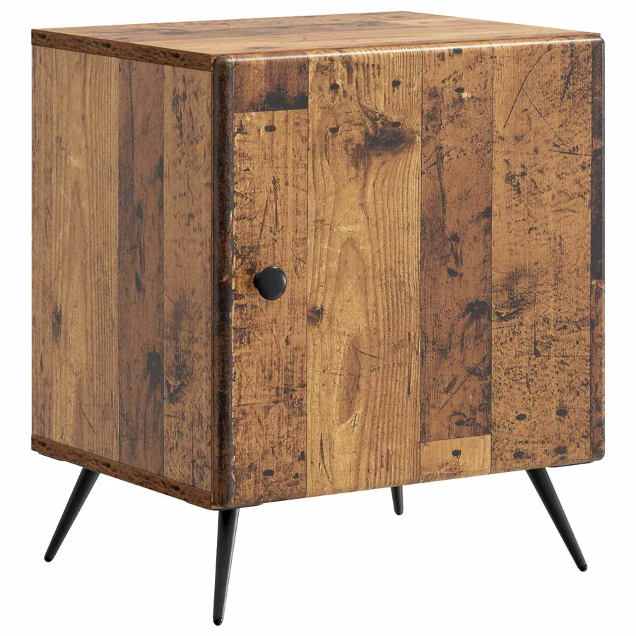 Cabinet de chevet Bois ancien 43 x 34,5 x 50 cm - 2