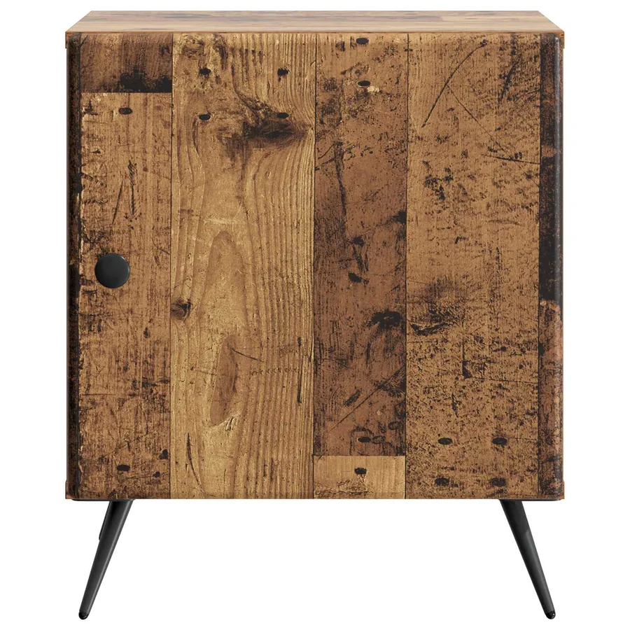 Cabinet de chevet Bois ancien 43 x 34,5 x 50 cm - 5