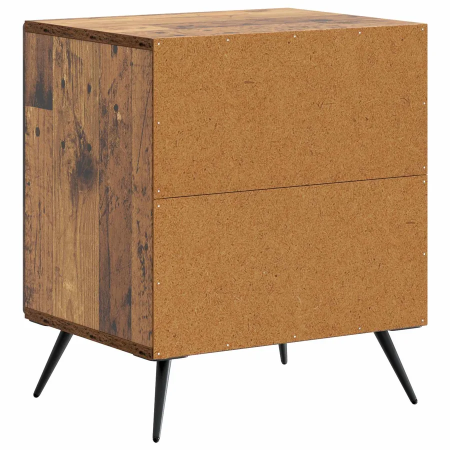 Cabinet de chevet Bois ancien 43 x 34,5 x 50 cm - 7