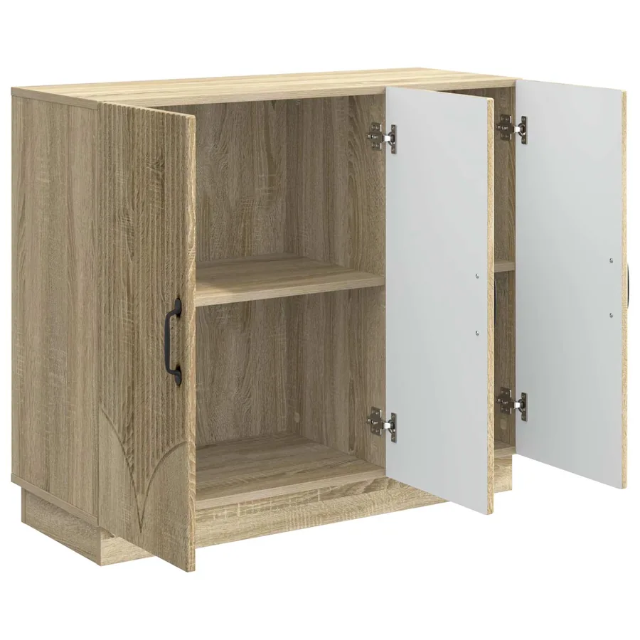 Buffet Chêne Sonoma 89 x 34,5 x 77 cm Bois d'ingénierie - 5