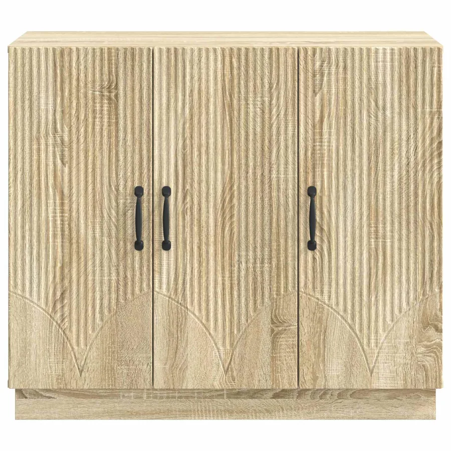 Buffet Chêne Sonoma 89 x 34,5 x 77 cm Bois d'ingénierie - 6