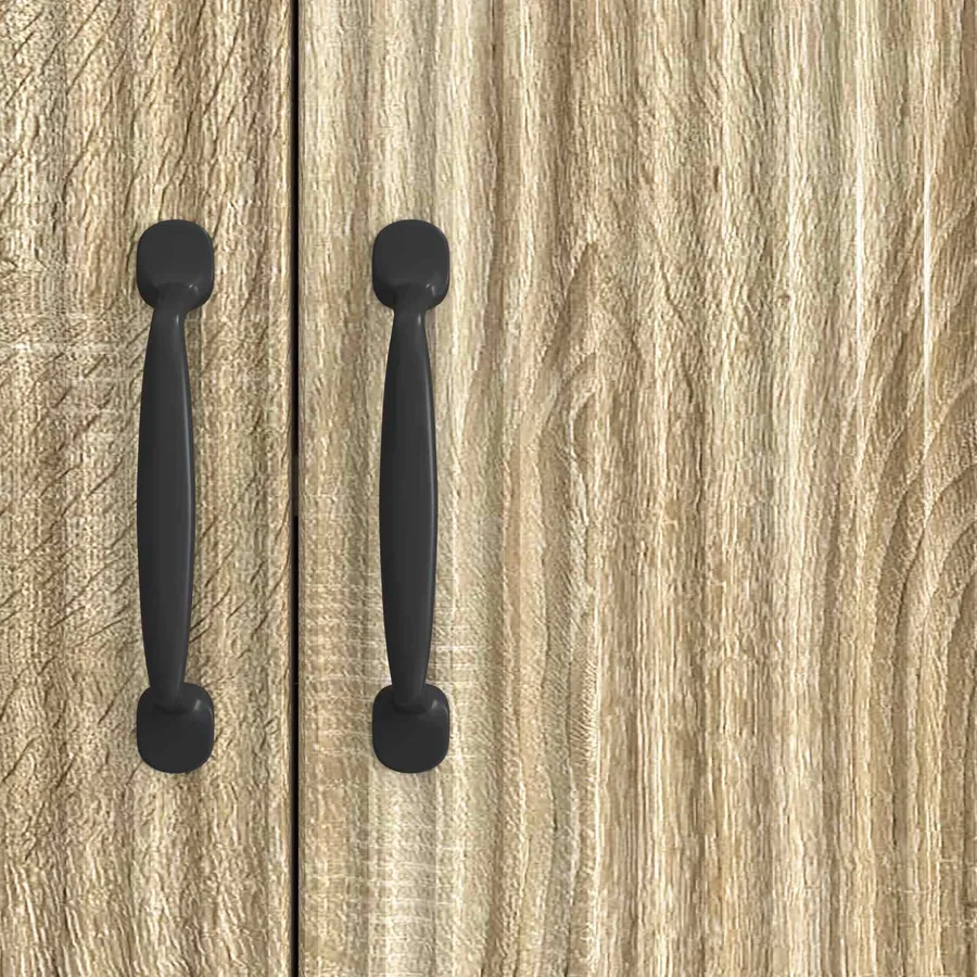 Buffet Chêne Sonoma 89 x 34,5 x 77 cm Bois d'ingénierie - 8