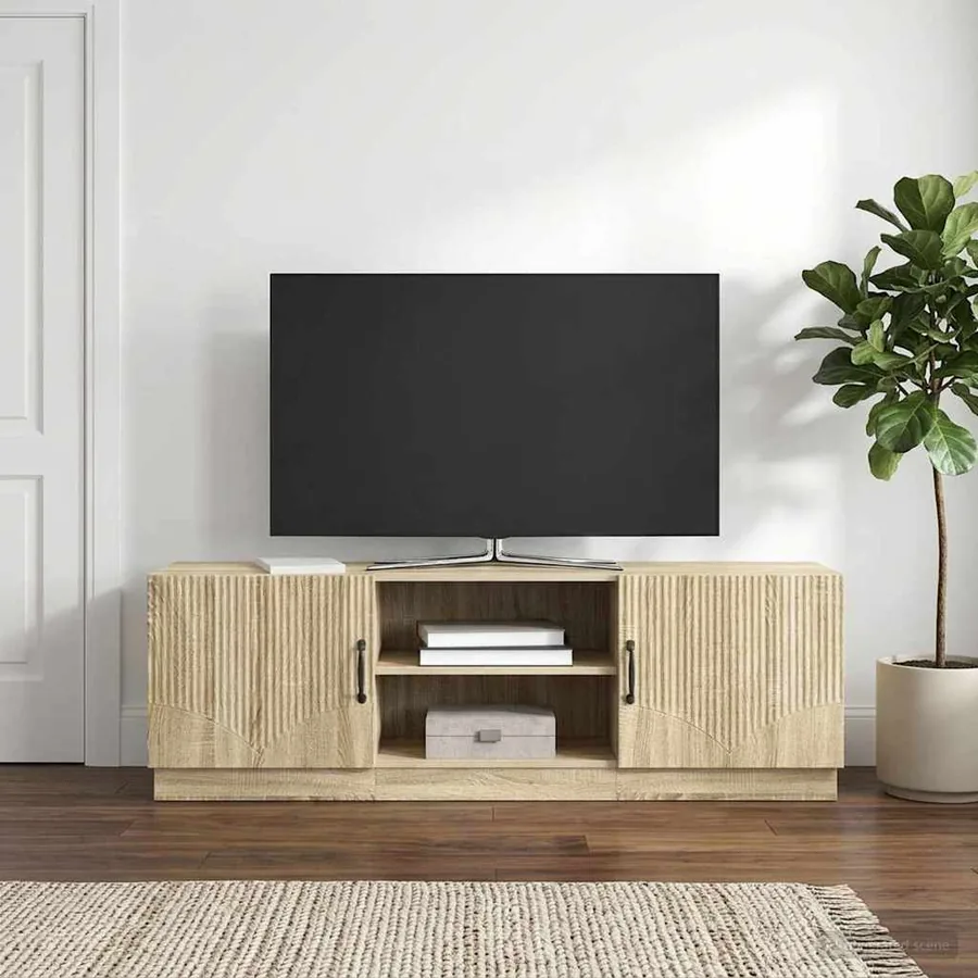 Meuble TV Chêne Sonoma 150 x 31 x 47 cm Bois d'ingénierie