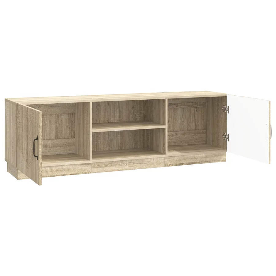 Meuble TV Chêne Sonoma 150 x 31 x 47 cm Bois d'ingénierie - 5