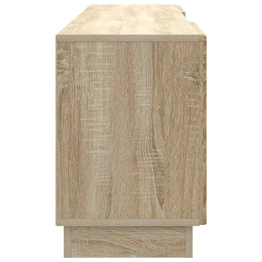 Meuble TV Chêne Sonoma 150 x 31 x 47 cm Bois d'ingénierie - 7