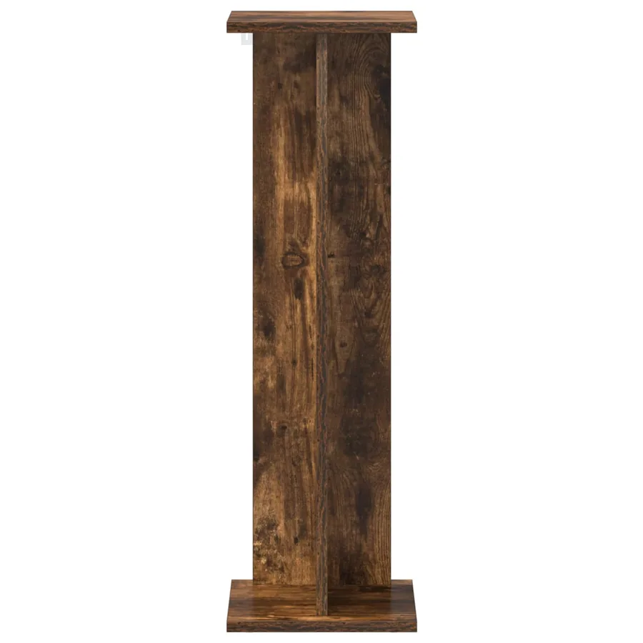 Support de Plante 2 pc Chêne Fumé 25 x 25,5 x 80,5 cm - 6